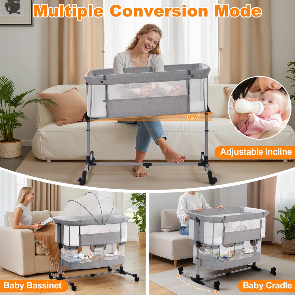 Vomeast Bedside Bassinet