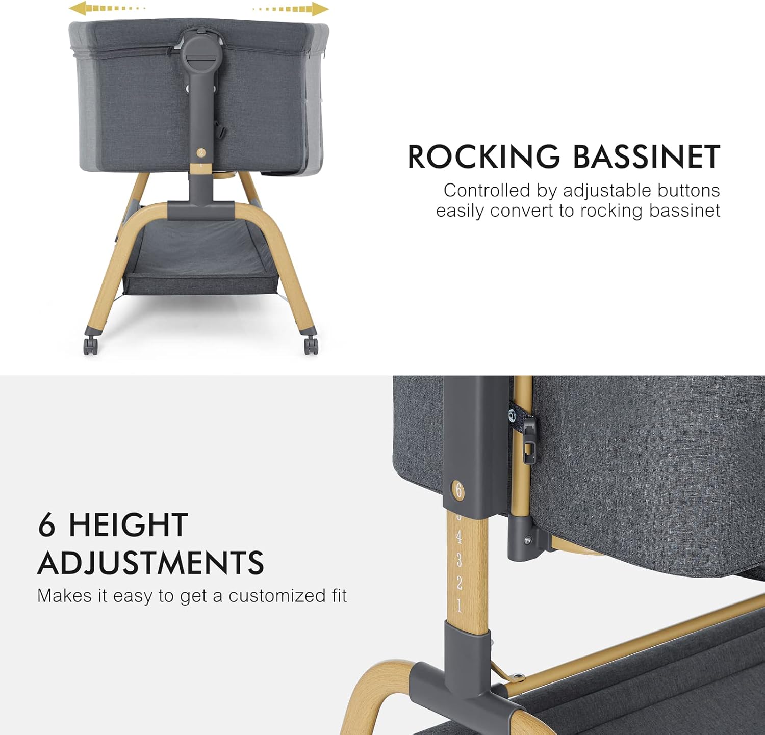 Angel bliss Rocking Bassinet