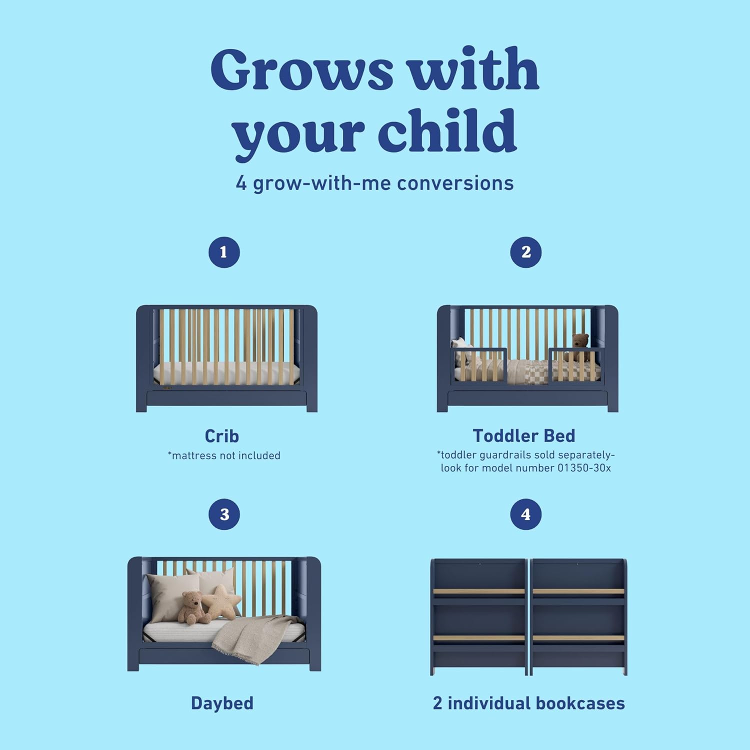 Graco Read with Me Crib