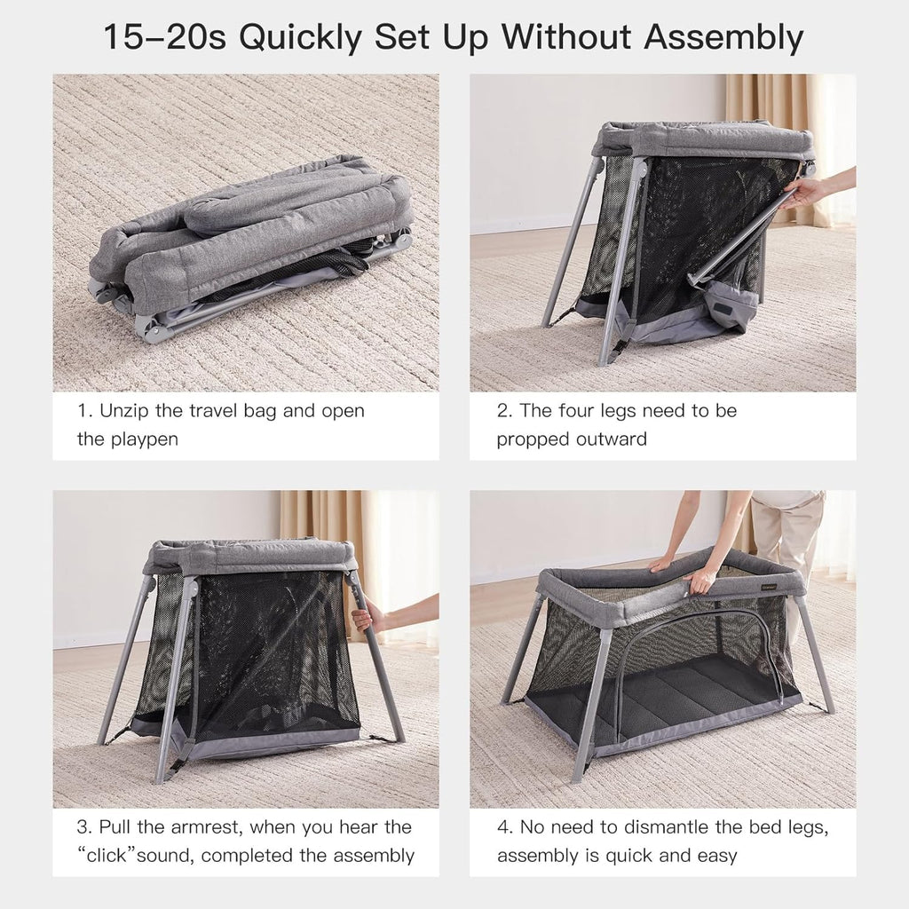 Gromast Travel Crib