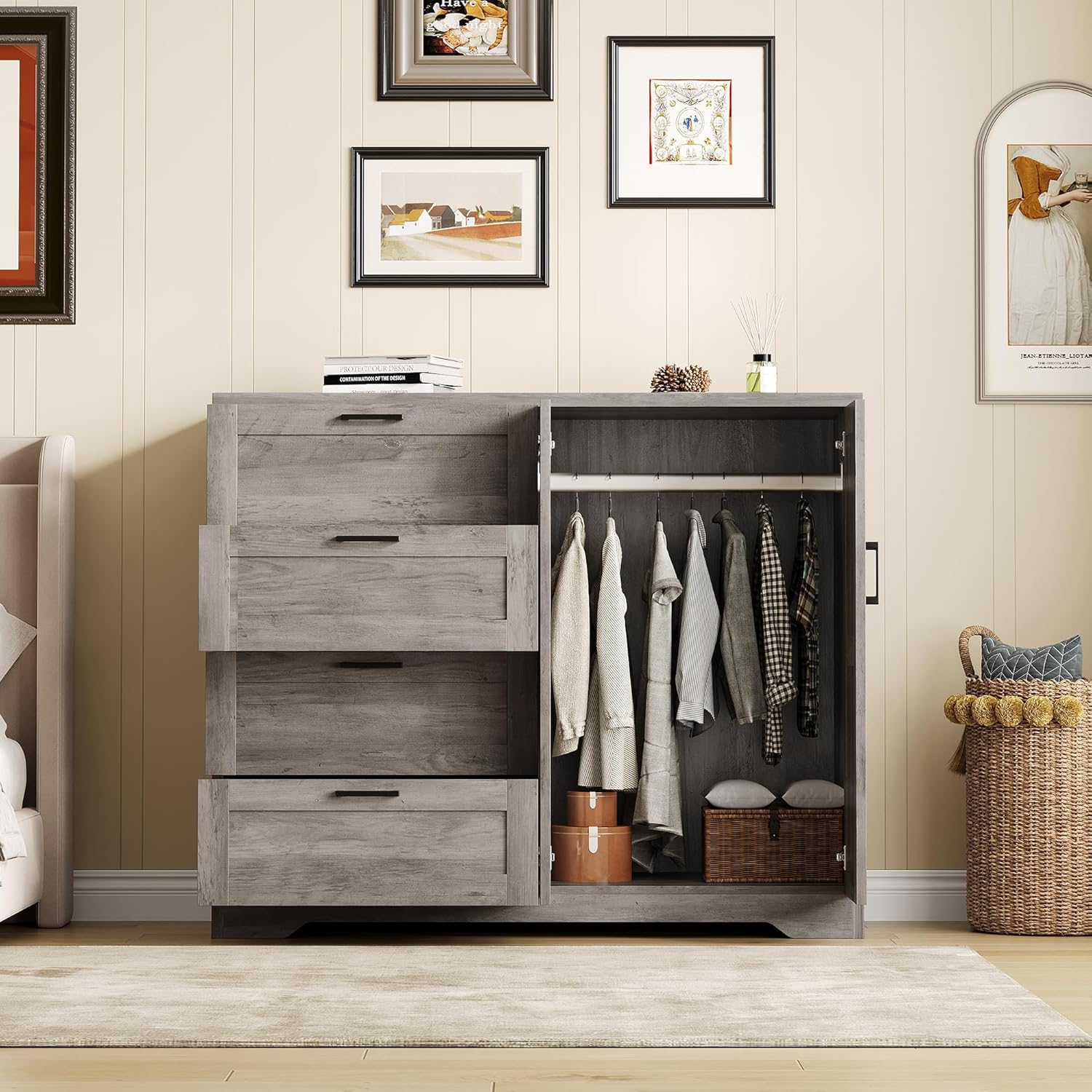 Garveehome Armoire Wardrob